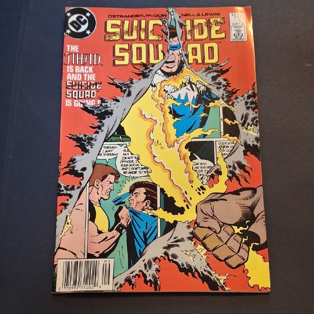 DC Suicide Squad Comic with Vibrant Colors